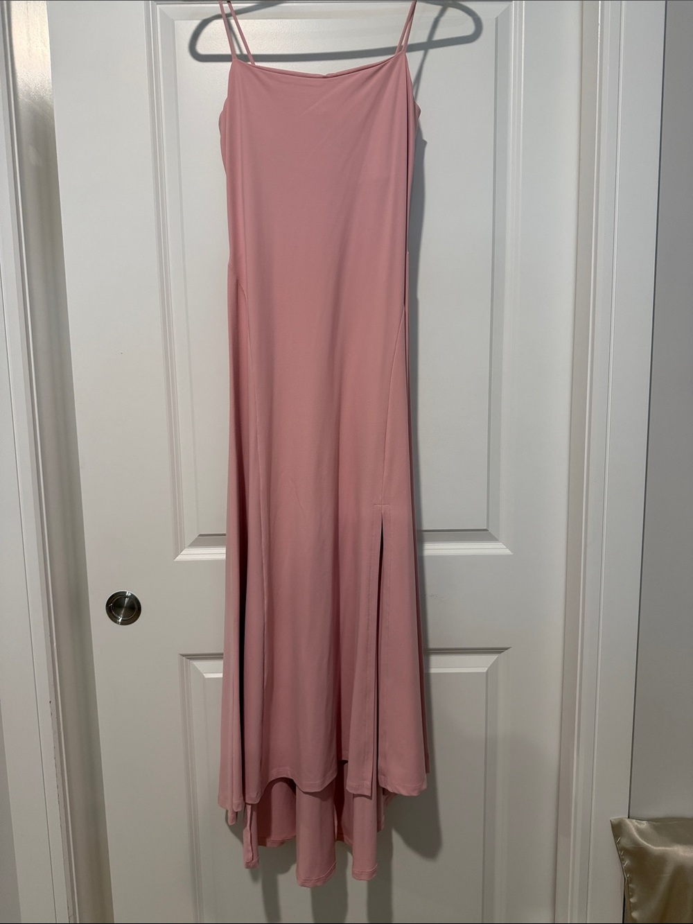 NWT Susana Monaco Blush Pink Slip Maxi Dress